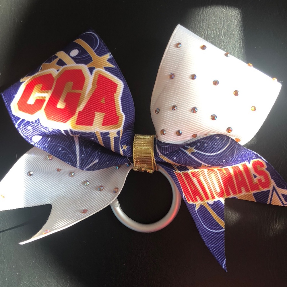 CGA mini keychain bow